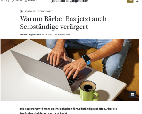Artikel in F.A.S. mit DBITS
